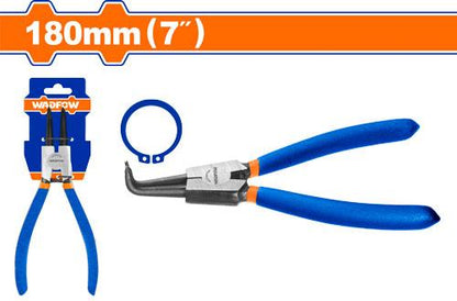 Pince cerclips coude ext 180 WADFOW WPL9C72 - SME IMPORT