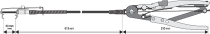 PINCE COLLIER DE TUYAU 210MM — YATO YT-0653 - SME IMPORT