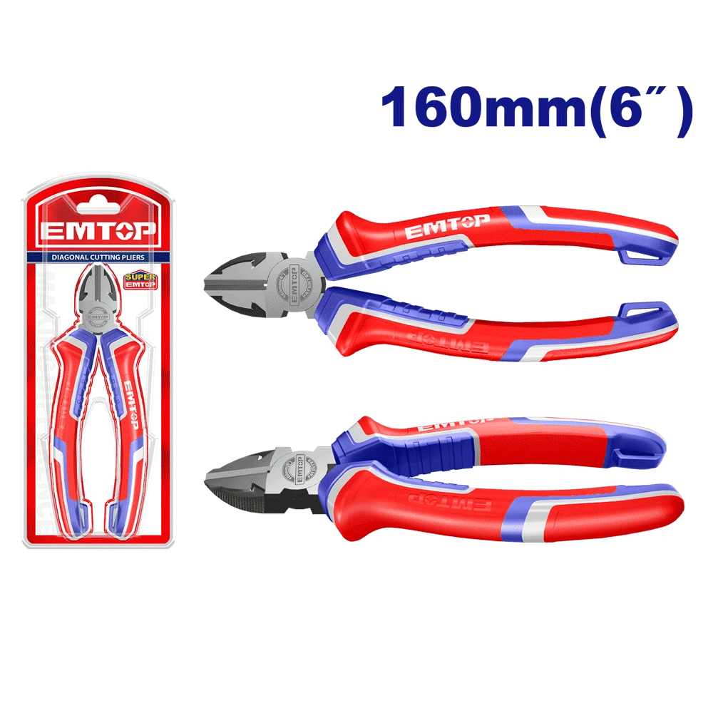 Pince coupante 6″/160MM EMTOP EPLRD0611 - SME IMPORT