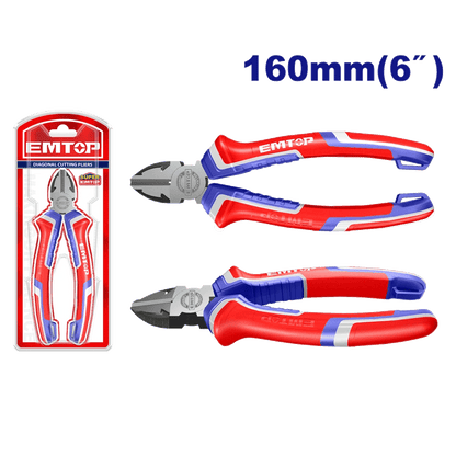 Pince coupante 6″/160MM EMTOP EPLRD0611 - SME IMPORT