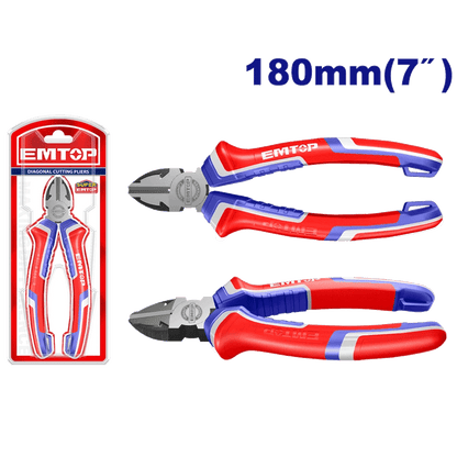 Pince coupante 7″/180MM EMTOP EPLRD0711 - SME IMPORT