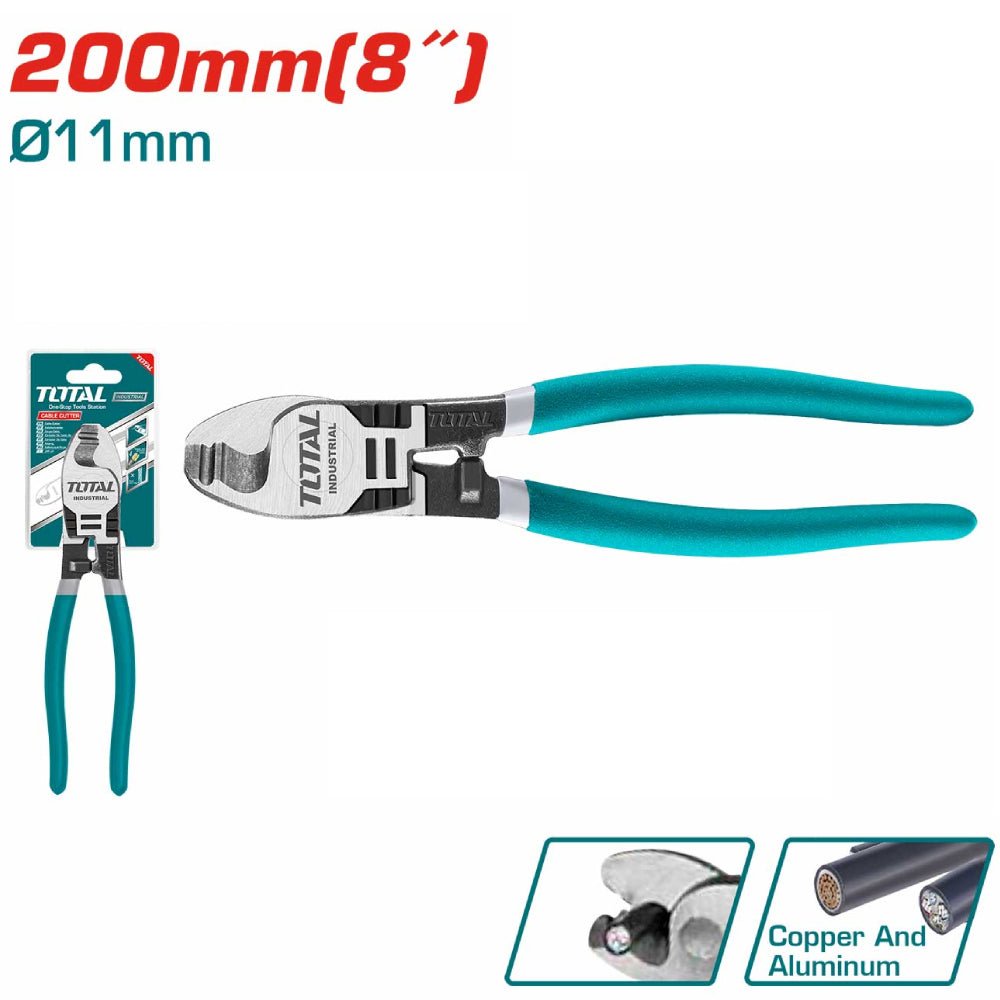 Pince coupe-câble 200 mm TOTAL THT11581 - SME IMPORT