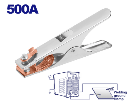 Pince de masse à souder 500A EMTOP EMEH9A05 - SME IMPORT