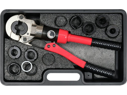 PINCE DE SERTISSAGE HYDRAULIQUE TUYAU PEX U/TH 16-32MM — YATO YT-21758 - SME IMPORT