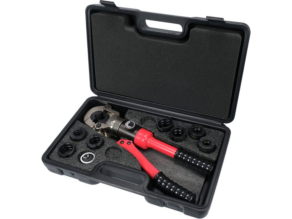 PINCE DE SERTISSAGE HYDRAULIQUE TUYAU PEX U/TH 16-32MM — YATO YT-21758 - SME IMPORT