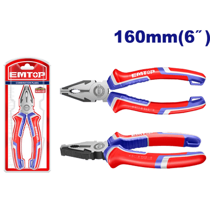 Pince universelle 6″/160MM EMTOP EPLRC0611 - SME IMPORT
