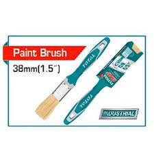 Pinceau plat 38mm fibre synthétique ergonomique manche TOTAL THT845156 - SME IMPORT