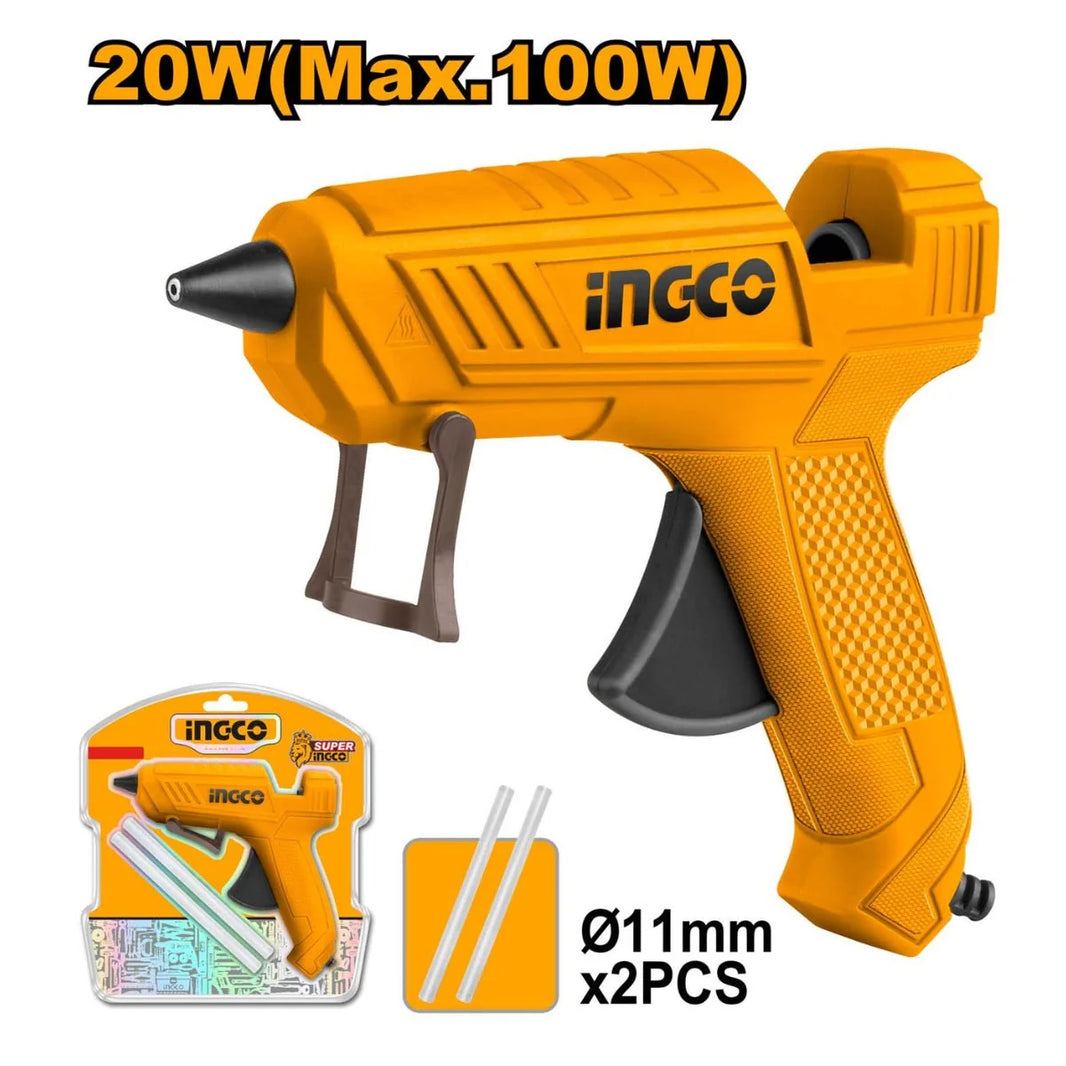 PISTOLET A COLLE 100W INGCO GG148