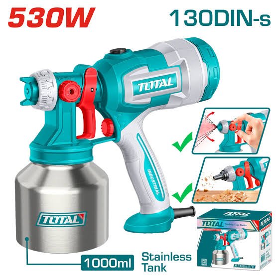 Pistolet à peinture électrique – TOTAL TT45061 - SME IMPORT