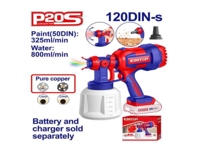 Pistolet à peinture – EMTOP ELSG2004 - SME IMPORT
