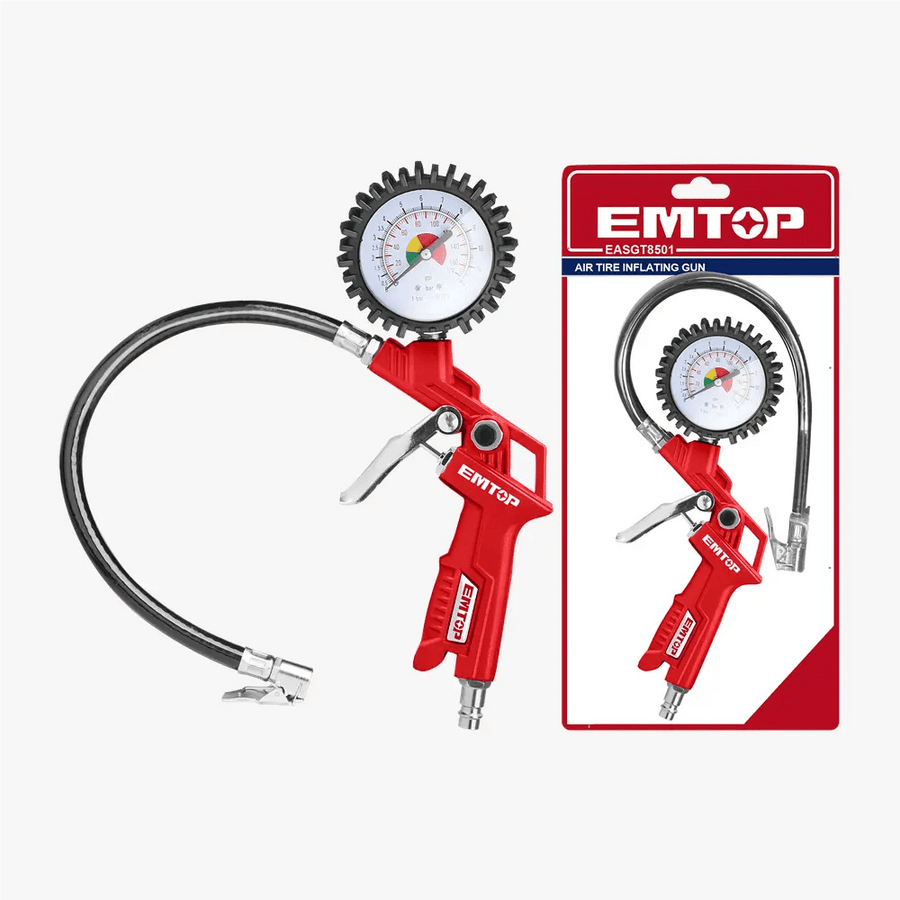 Pistolet de gonflage de pneus EMTOP EASGT8501 - SME IMPORT
