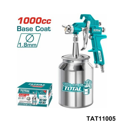 Pistolet peinture 1 l - TOTAL usage pro - TAT11005