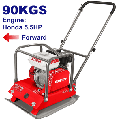 Plaque vibrante 90 mt Honda GX160 EMTOP EPCT659001 - SME IMPORT