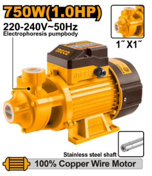 Pompe à eau 1 HP – VPM7508 INGCO - SME IMPORT