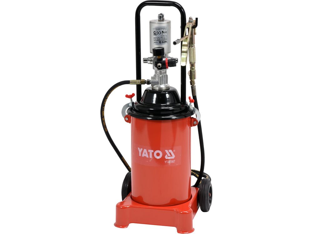 POMPE A GRAISSE PNEUMATIQUE 12L — YATO YT-07067 - SME IMPORT