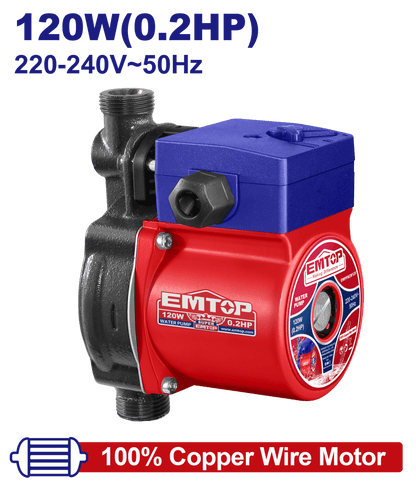 Pompe de surpression 120W EMTOP EWPPSCM120 - SME IMPORT