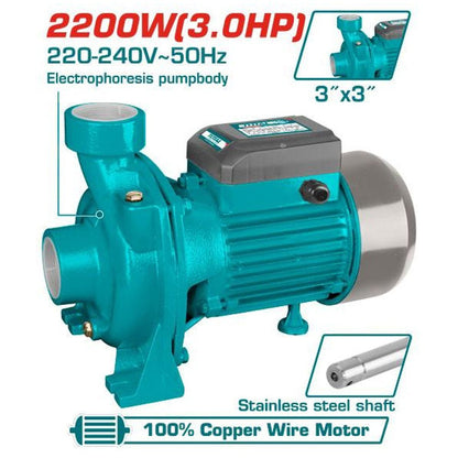 Pompe électrique 3CV 2200W 220-240V 50Hz pour électrophorèse TWP222002 - SME IMPORT