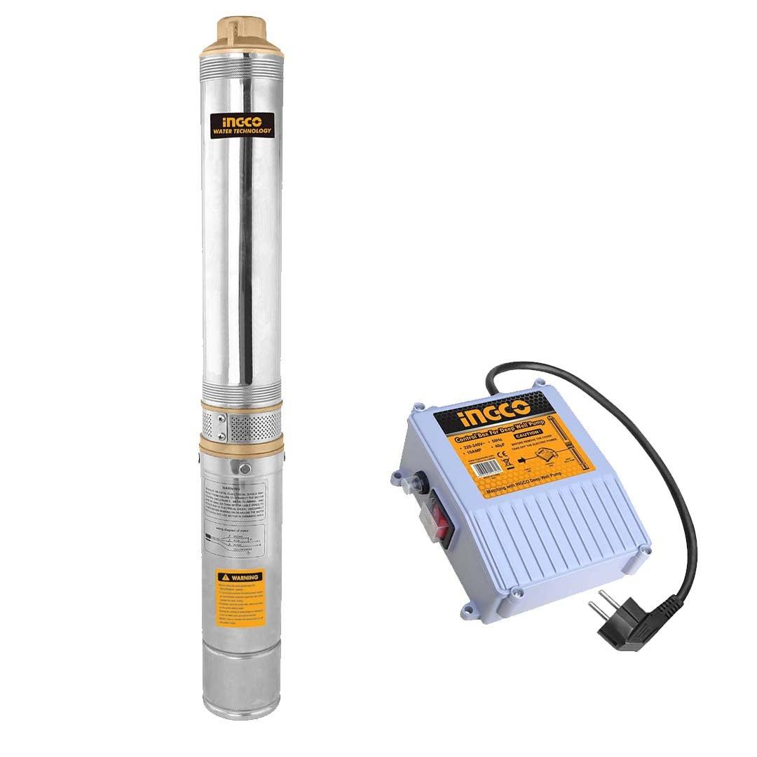 Pompe immergée de puits INGCO DWP1100621 – 1100 W - SME IMPORT