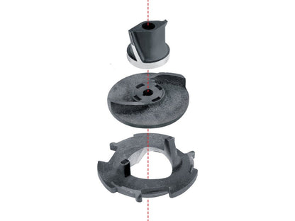 POMPE SUBMERCIBLE FONTE EAU USEE 266L/Mn 750W avec Broyeur — YATO YT-85350 - SME IMPORT