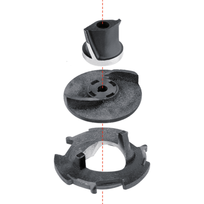 POMPE SUBMERCIBLE FONTE EAU USEE 266L/Mn 750W avec Broyeur — YATO YT-85350 - SME IMPORT