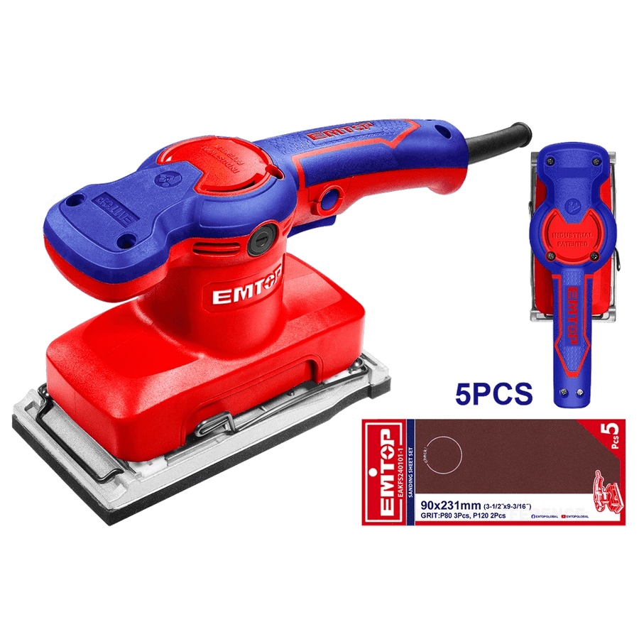 Ponceuse de finition 320W EMTOP EFSR3201 - SME IMPORT