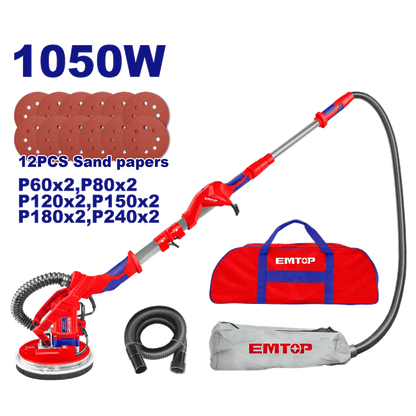 Ponceuse girafe 1050W EMTOP EDSD10501 - SME IMPORT