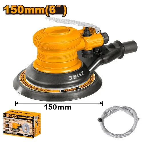 Ponceuse pneumatique 150 mm INGCO – APS1512 | Finition rapide et précision professionnelle