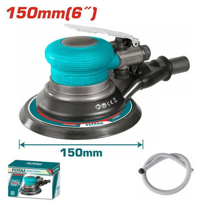 Ponceuse pneumatique 150 mm TOTAL TAT91512 avec tuyau - SME IMPORT