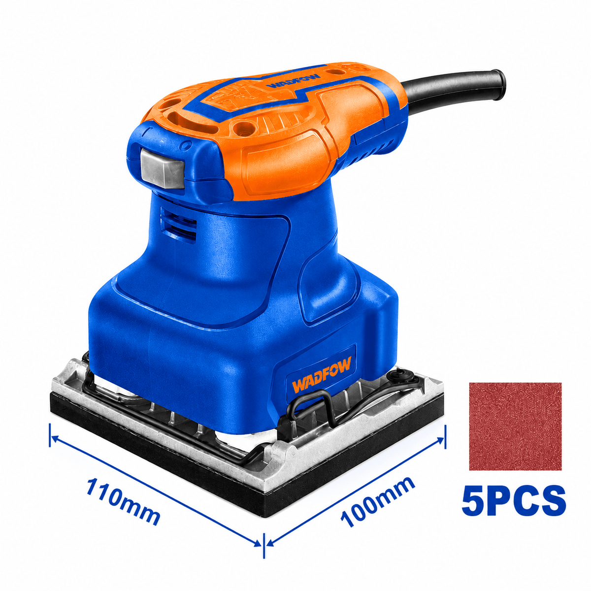 Ponceuse vibrante 240w +5p WADFOW WFA1503 - SME IMPORT