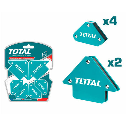 Porte soudure magnétique 3 pouces - précision et fiabilité TOTAL TAMWH6002 - SME IMPORT
