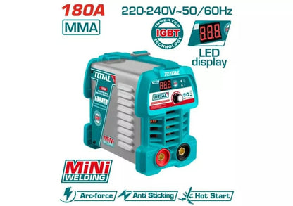 Poste soudure mma 180A TOTAL inverter igbt 220 240V LED tw218049 - SME IMPORT