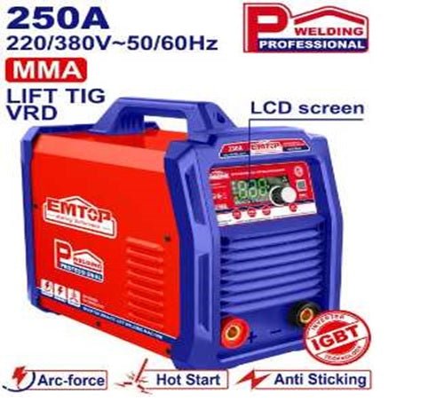 Poste soudure mma 250A EMTOP EWDEM2561 - SME IMPORT