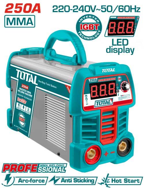 Poste soudure mma 250A – TOTAL pro – TW225069 - SME IMPORT