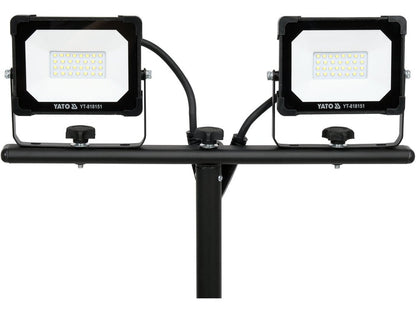 PROJECTEUR DE CHANTIER LED 2X20W 3800LM AVEC TRIPIED — YATO YT-818151 - SME IMPORT