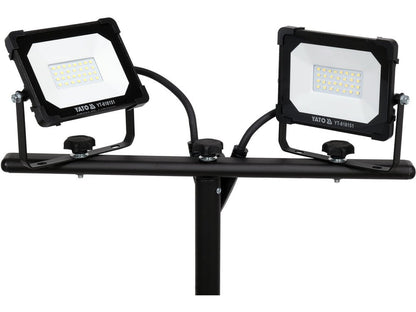 PROJECTEUR DE CHANTIER LED 2X20W 3800LM AVEC TRIPIED — YATO YT-818151 - SME IMPORT