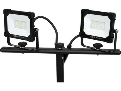 PROJECTEUR DE CHANTIER LED 2X20W 3800LM AVEC TRIPIED — YATO YT-818151 - SME IMPORT