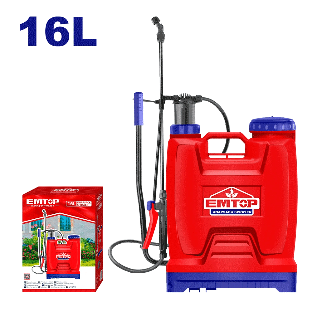 Pulvérisateur à dos 16L EMTOP ESPP41602 - SME IMPORT