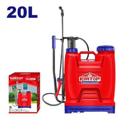 Pulvérisateur á dos 20L EMTOP ESPP42002 - SME IMPORT