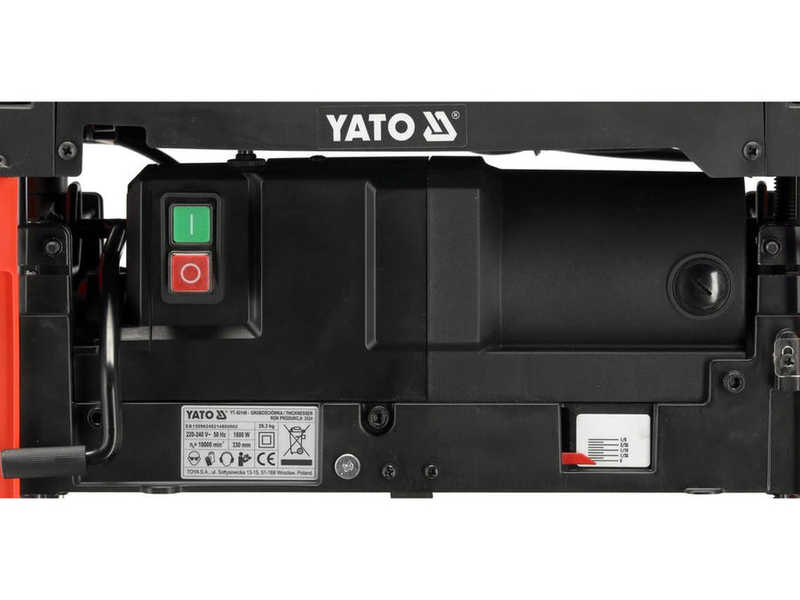 RABOTEUSE STATIONNAIRE 1500W 330MM — YATO YT-82148 - SME IMPORT