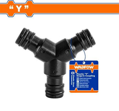 Raccord plast 1/2" 3 voies WADFOW WQC7E34 - SME IMPORT
