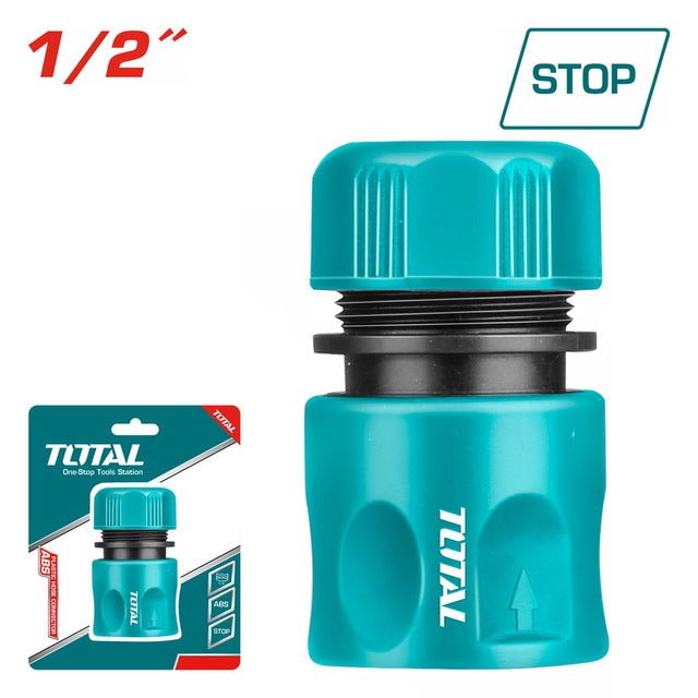Raccord rapide tuyau demi pouce stop TOTAL abs THHCS01121 - SME IMPORT