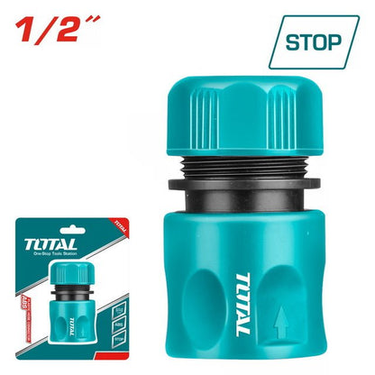 Raccord rapide tuyau demi pouce stop TOTAL abs THHCS01121 - SME IMPORT