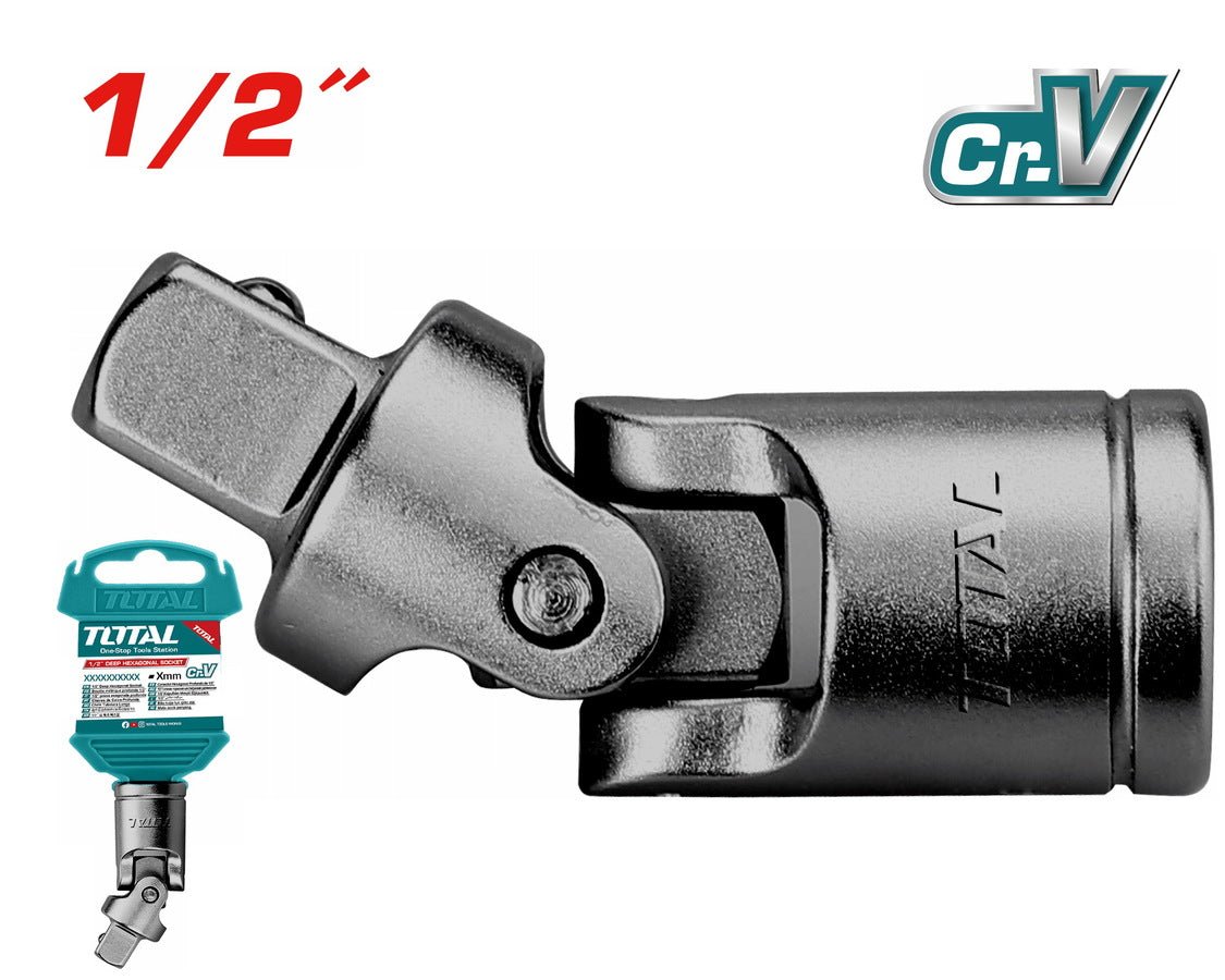 TOTAL raccord universel 1/2 pouce CrV polyvalent acier chrome vanadium THHUJ1121