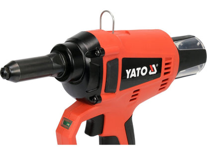 RIVETEUSE 2.4 A 5 MM 1Batt.3Ah.Li-ion 18V — YATO YT-82955 - SME IMPORT