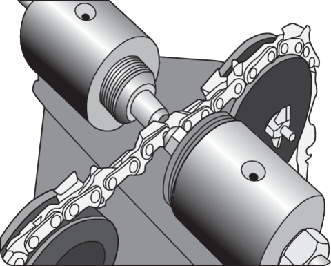 RIVETEUSE DE CHAINE DE TRONCONNEUSE — YATO YT-84970 - SME IMPORT