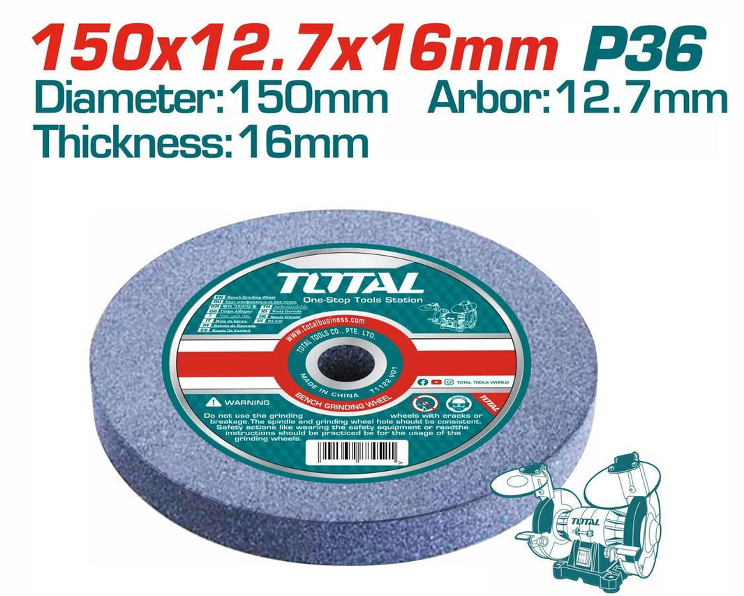 Roue a meuler D150 P36 TAC1506023 - SME IMPORT