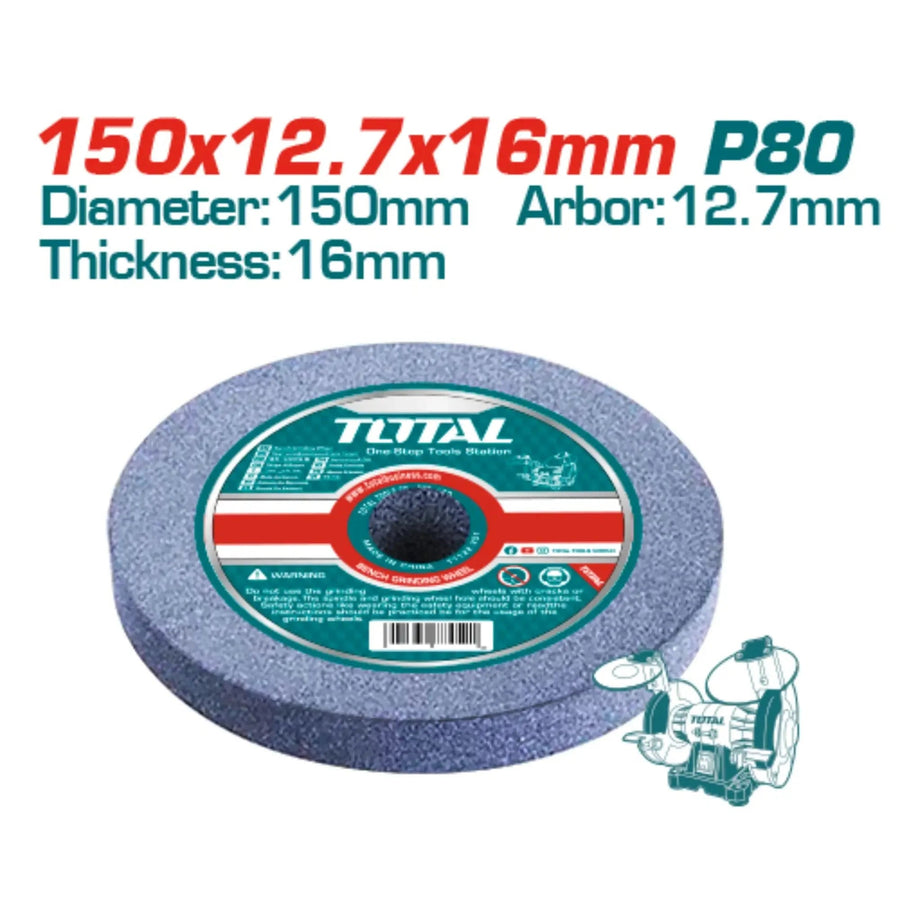 Roue a meuler D150 P80 TAC1506024 - SME IMPORT