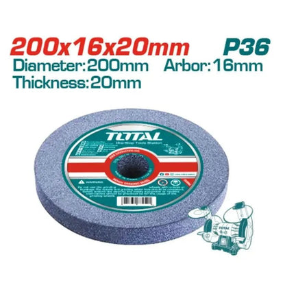 Roue a meuler D200 P36 TAC2008016 - SME IMPORT