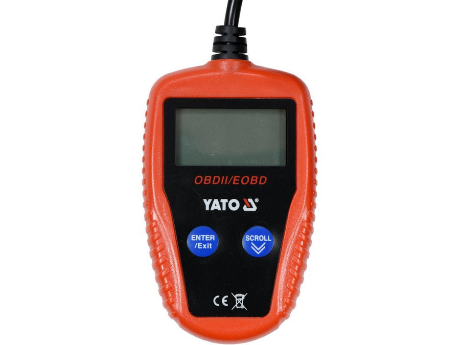 SCANER DE DIAGNOSTIC MOTEUR OBD/EOBD — YATO YT-72977 - SME IMPORT