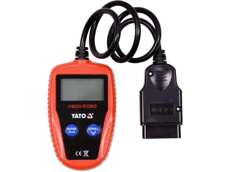 SCANER DE DIAGNOSTIC MOTEUR OBD/EOBD — YATO YT-72977 - SME IMPORT